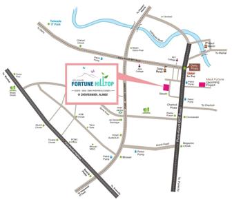 Project Image of 454.0 - 634.0 Sq.ft 1 BHK Apartment for buy in Fortune Hill Top