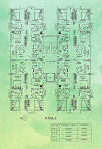 Project Image of 955.0 - 1120.0 Sq.ft 2 BHK Apartment for buy in Pacheria Kusumba Greens