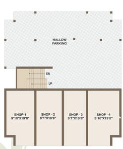 Project Image of 0.0 - 468.23 Sq.ft 1 BHK Apartment for buy in Shri Jannat City Part D