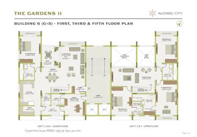Project Image of 2581.08 - 3295.8 Sq.ft 4 BHK Apartment for buy in Shreno The Gardens II