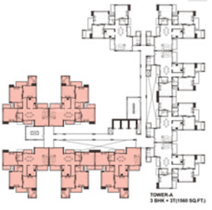 Project Image of 880 Sq.ft 2 BHK Apartment / Flat for sale in Vasant Kunj for Rs. 7800000