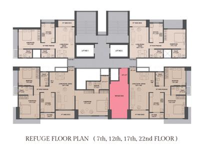 Project Image of 771 Sq.ft 1 BHK Apartment / Flat for sale in Dombivli East for Rs. 4400000
