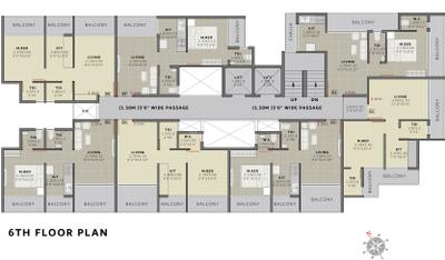 Project Image of 0.0 - 637.0 Sq.ft 1 BHK Apartment for buy in Shreesha Hill