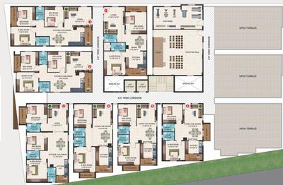 Project Image of 1000 Sq.ft 2 BHK Apartment / Flat for sale in Electronic City for Rs. 4885445