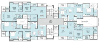 Project Image of 611.93 - 888.99 Sq.ft 2 BHK Apartment for buy in Anshul Casa H Building