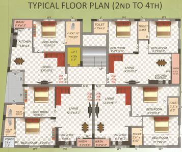 Project Image of 363.0 - 500.0 Sq.ft 1 BHK Apartment for buy in Amrutdhara Amrut Arcade
