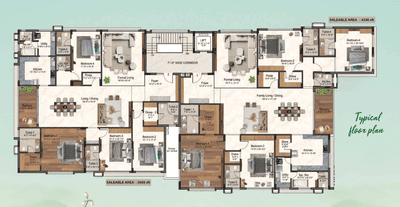 Project Image of 3669.0 - 4336.0 Sq.ft 4 BHK Apartment for buy in AR Amara Vana