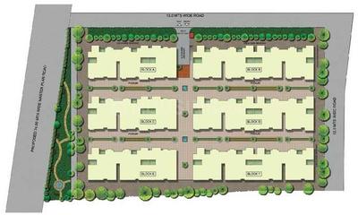 Project Image of 2101.0 - 2318.0 Sq.ft 3 BHK Apartment for buy in Ozone Urbana Belvedere