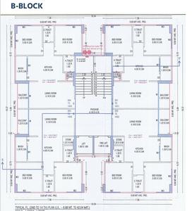 Project Image of 731.41 - 741.31 Sq.ft 2 BHK Apartment for buy in Pranam Sarang Sky