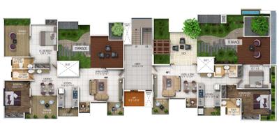 Project Image of 1080.0 - 1592.0 Sq.ft 2 BHK Apartment for buy in Aakar Elite