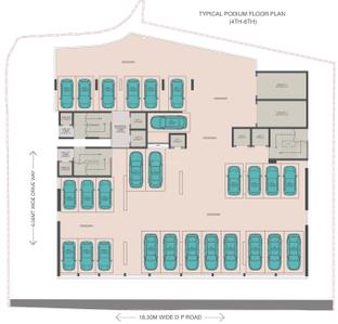 Project Image of 453.16 - 618.17 Sq.ft 1 BHK Apartment for buy in Sparkle Mitali Business Centre