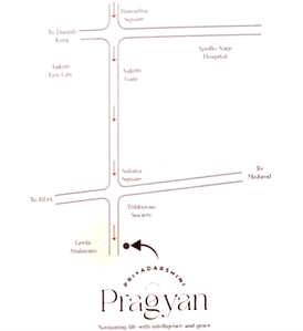 Priyadarshini Pragyan Location Plan 1