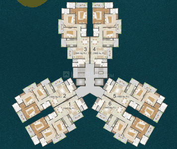 Project Image of 2475 Sq.ft 3 BHK Apartment / Flat for sale in Sector 45 for Rs. 45000000