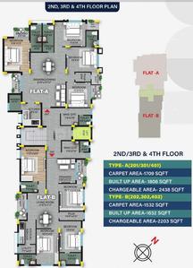 Project Image of 1632 Sq.ft 4 BHK Apartment / Flat for sale in Jharapada for Rs. 14319500