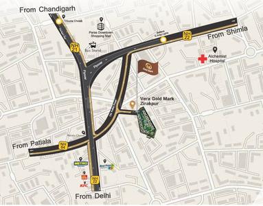 Project Image of 1957.0 - 5670.0 Sq.ft 3 BHK Apartment for buy in Vera Gold Mark Phase I