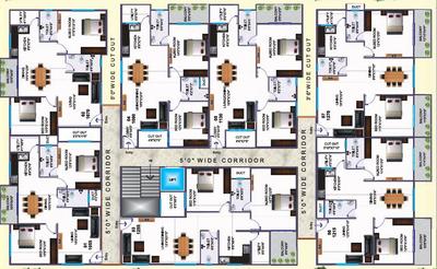 Project Image of 1055.0 - 1270.0 Sq.ft 2 BHK Apartment for buy in Silicon Indraprastha