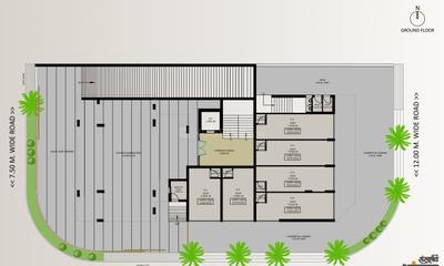 Project Image of 0.0 - 513.87 Sq.ft 2 BHK Apartment for buy in Sanskruti Aangan