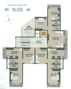 Project Image of 324.0 - 369.0 Sq.ft 1 BHK Apartment for buy in Dreamz Park Freesia Flora Iris Zinnia Aster And Tulip