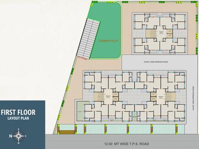 Project Image of 680.39 - 854.0 Sq.ft 2 BHK Apartment for buy in Aarohi Elegance