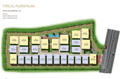 Project Image of 1095.0 - 1815.0 Sq.ft 2 BHK Apartment for buy in Aaditri Embassy