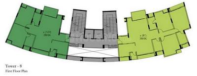 Project Image of 1428.0 - 2600.0 Sq.ft 2 BHK Apartment for buy in Hiland Lake Town Lake Residences