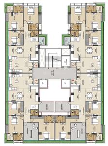 Project Image of 1294.14 - 1298.02 Sq.ft 3 BHK Apartment for buy in Shakti Shree Palace