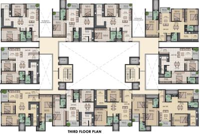 Project Image of 1400.0 - 2222.0 Sq.ft 2 BHK Apartment for buy in Architha Aithal Aarohi