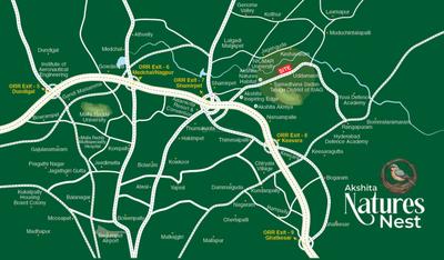 Project Image of 1566.0 - 3915.0 Sq.ft Residential Plot Plot for buy in Akshita Natures Nest