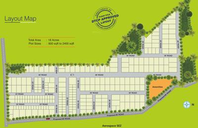 Project Image of 800.0 - 2400.0 Sq.ft Residential Plot Plot for buy in Ananda Habitat