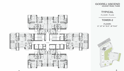 Project Image of 381.15 - 915.0 Sq.ft 1 BHK Apartment for buy in Godrej Ascend Phase 1