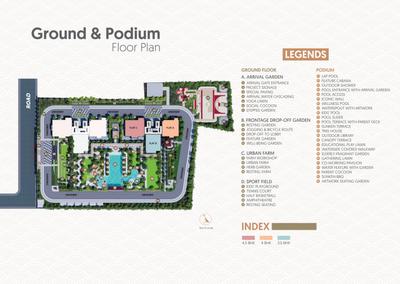 Project Image of 1996 Sq.ft 3.5 BHK Apartment / Flat for sale in East Kolkata Township for Rs. 39000000