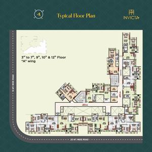 Project Image of 377.0 - 822.0 Sq.ft 1 BHK Apartment for buy in Gajora Invicta