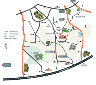 Project Image of 1365.4 - 3713.33 Sq.ft Residential Plot Plot for buy in S R Serenity Heights