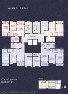 Project Image of 1450 Sq.ft 3 BHK Apartment / Flat for sale in Dhanori for Rs. 14500000