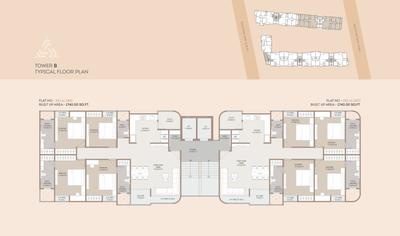Project Image of 1211.4 - 1740.0 Sq.ft 3 BHK Apartment for buy in Aarya Elenzaa