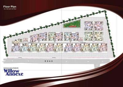 Project Image of 0.0 - 985.0 Sq.ft 2 BHK Apartment for buy in Mahaveer Willow