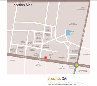 Project Image of 650.03 - 866.71 Sq.ft 2 BHK Apartment for buy in Ganga 35