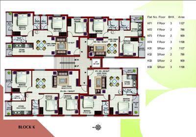 Project Image of 625.0 - 1288.0 Sq.ft 1 BHK Apartment for buy in Colorhomes Elite Enclave