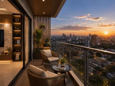 Project Image of 326.36 - 539.92 Sq.ft 1 BHK Apartment for buy in Kuber Kavita Tower
