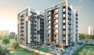 Project Image of 564.03 - 771.56 Sq.ft 2 BHK Apartment for buy in Shreeji Shagun Heights