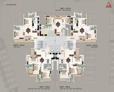 Project Image of 1212.0 - 1757.0 Sq.ft 2 BHK Apartment for buy in Artech Rio