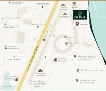 Project Image of 400.96 - 591.05 Sq.ft 1 BHK Apartment for buy in Dhanalaxmi The Grand