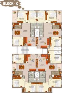 Project Image of 1084.0 - 1403.0 Sq.ft 3 BHK Apartment for buy in GPS Meena Sunrise