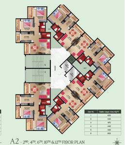 Project Image of 650 Sq.ft 1 BHK Apartment / Flat for sale in Ambivli for Rs. 3000000