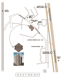 Project Image of 1200 Sq.ft 3 BHK Apartment / Flat for sale in Malad East for Rs. 24500000