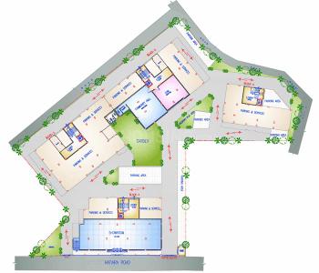 Project Image of 1076.0 - 1405.0 Sq.ft 2 BHK Apartment for buy in Akshara Lotus Garden