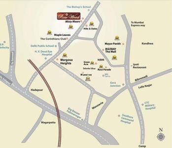 Project Image of 1115.0 - 1890.0 Sq.ft 2 BHK Apartment for buy in Kolte Patil Rose Wood