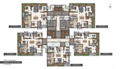 Project Image of 2909.0 - 4339.0 Sq.ft 3 BHK Apartment for buy in Fortune Suraj Bhan Grande