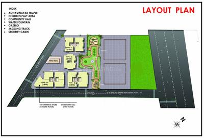 Project Image of 1487.0 - 1724.0 Sq.ft 2 BHK Apartment for buy in SP Ashtavinayak Residency