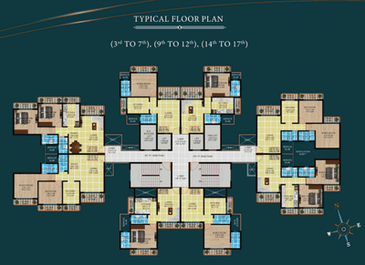 Project Image of 391.7 - 605.79 Sq.ft 1 BHK Apartment for buy in Ellora Emerald